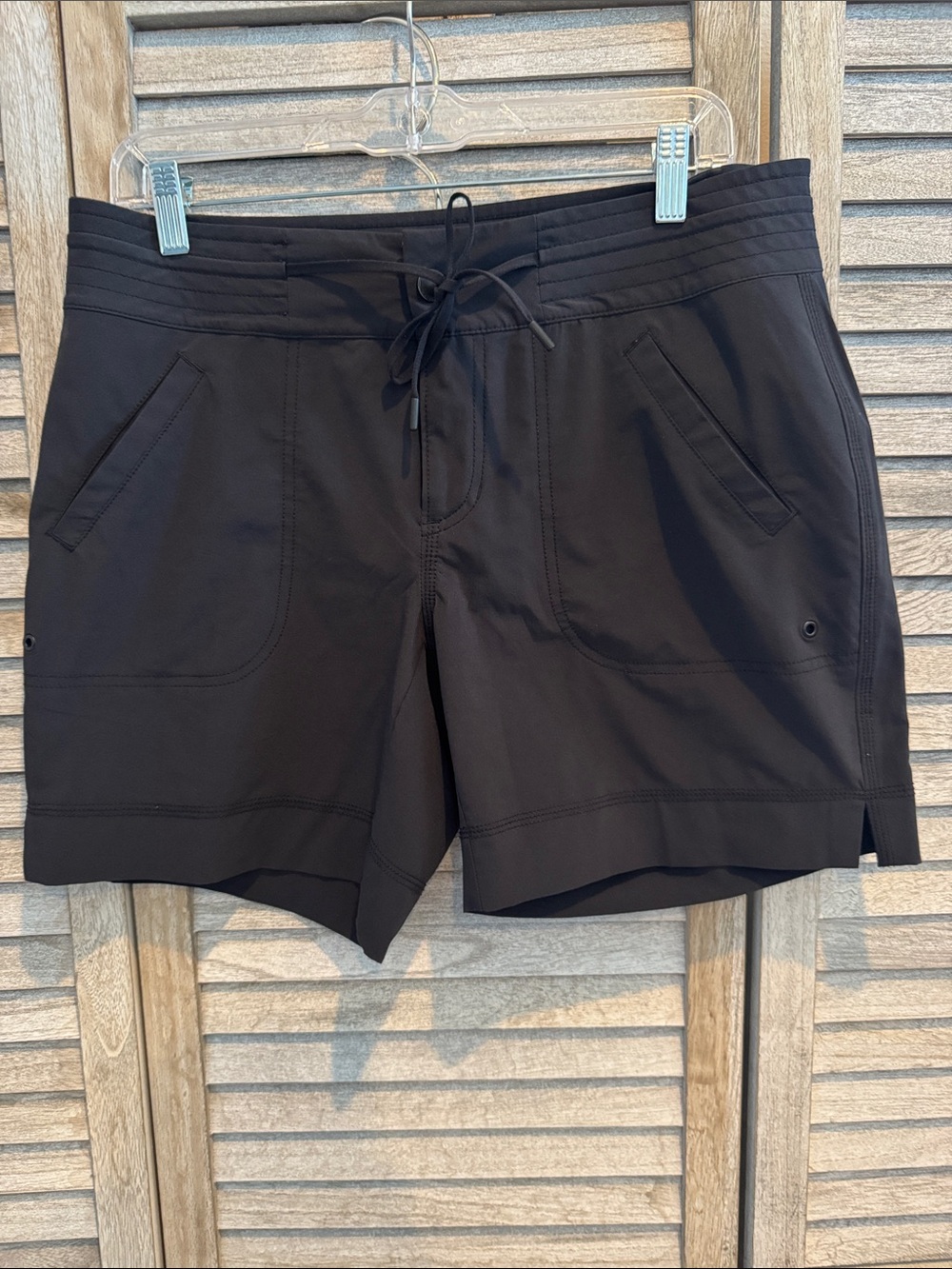 Athleta Women’s Black Drawstring Bermuda Shorts
